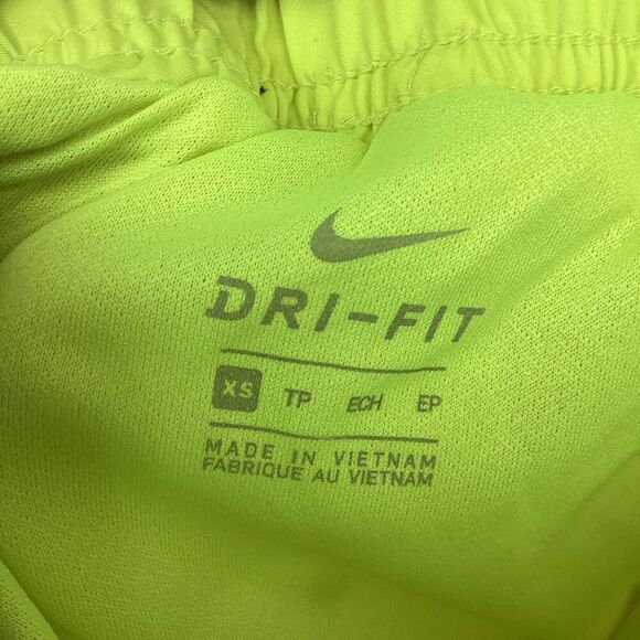 Ladies‎ Nike Air Running Shorts with liner neon yellow XS - Picture 4 of 6